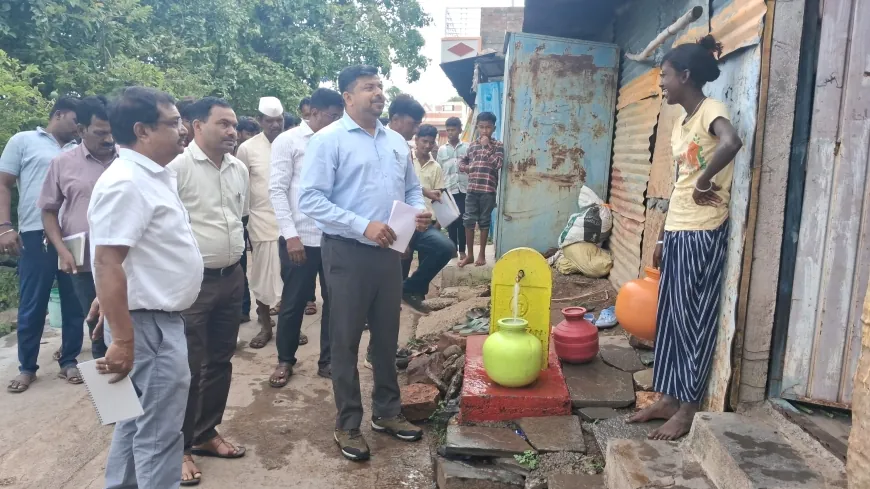 ನಳ ಸಂಪರ್ಕ ಒದಗಿಸಿ ನೀರು ಕೊಡಲು ಕ್ರಮ ವಹಿಸಿ : ಜಿ.ಪಂ. ಸಿಇಓ ರಿಷಿ ಆನಂದ