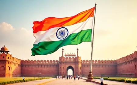 ದೇಶದ್ಯಾಂತ 79ನೇ ಸ್ವಾತಂತ್ರ್ಯ ದಿನಾಚರಣೆ ಸಂಭ್ರಮ : ಬ್ರಿಟಿಷ್ ಆಳ್ವಿಕೆಗೆ ತೆರೆ ಬಿದ್ದ ದಿನ