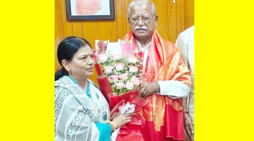 ಕುಲಪತಿ ಪ್ರೊ. ವಿಜಯಾ ಕೋರಿಶೆಟ್ಟಿ, ಸಂಸದ ಜಿಗಜಿಣಗಿಗೆ ಭೇಟಿ  : ವಿಶ್ವವಿದ್ಯಾಲಯದ ಬೆಳವಣಿಗೆ ಬಗ್ಗೆ ಚರ್ಚೆ