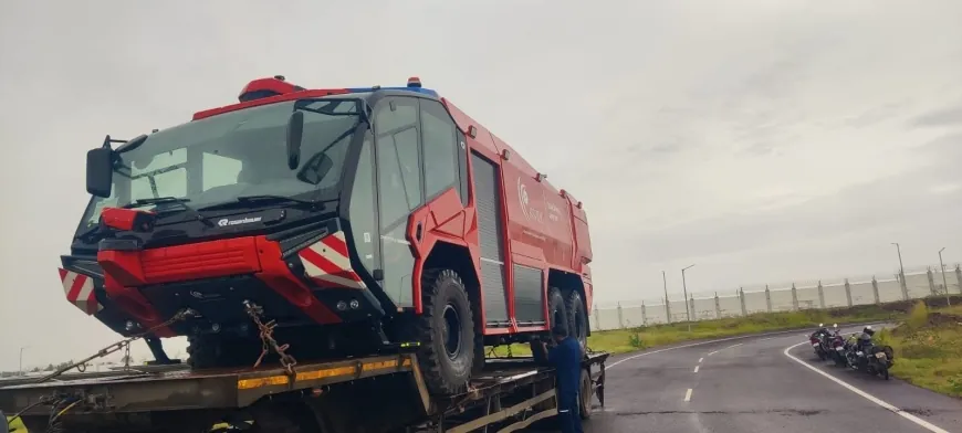 ವಿಜಯಪುರ ವಿಮಾನ ನಿಲ್ದಾಣಕ್ಕೆ ಆಸ್ಟ್ರಿಯಾದಿಂದ ಅತ್ಯಾಧುನಿಕ ಅಗ್ನಿಶಾಮಕ ವಾಹನಗಳು